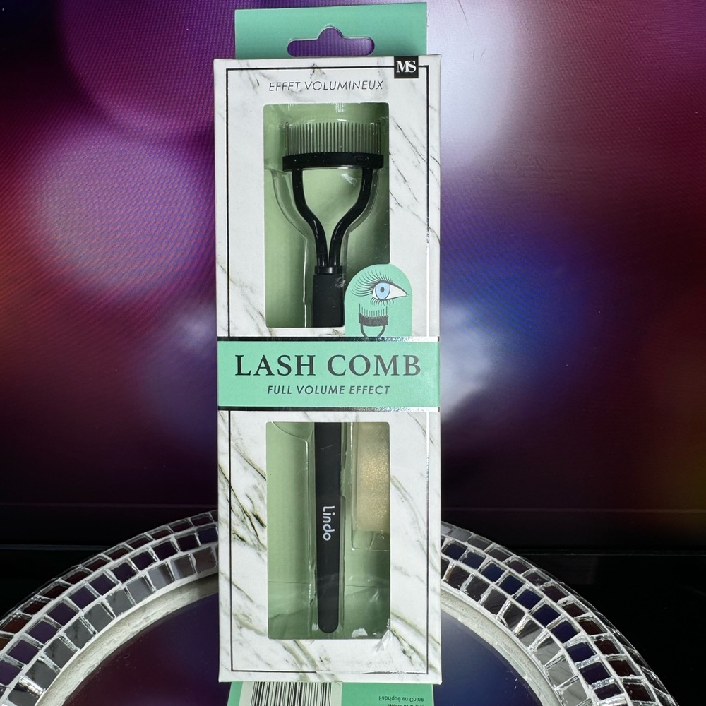 Mercer Studios ~ Black Lash Comb ~ BNIB